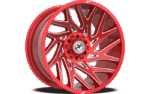XF Off-Road XF-229 20×10 5×127 5×139.7 -12 Cb 78.1 Anodized Red & Milled