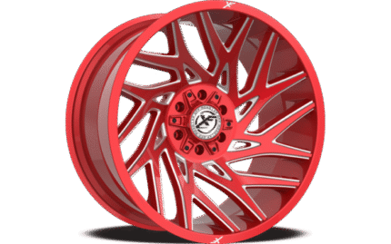 XF Off-Road XF-229 20×10 5×127 5×139.7 -12 Cb 78.1 Anodized Red & Milled