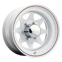 Pacer (310W-5812 15X8 5X4.50 (-19) PAC 310W White Spoke (HB 83.82)) Pacer (310W-5812 15X8 5X4.50 (-19) PAC 310W White Spoke (HB 83.82)) - Image 1