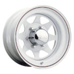 Pacer (310W-5855 15X8 5X5.50 (-19) PAC 310W White Spoke (HB 108.71))