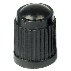 31 Inc (17-492 INC VC-8 BLACK PLASTIC VALVE CAP SHORT (100) TPMS COMPATIBLE)
