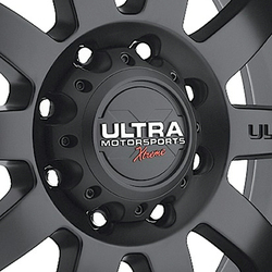 Ultra (89-9780SBX ULT SATIN BLACK BOLT-ON CLOSED CAP FOR 8X170)