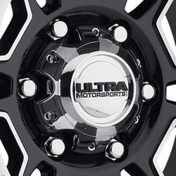 Ultra (89-9765C ULT CHROME BOLT-ON CLOSED CAP FOR 6X5.50/135)