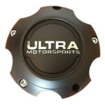 Ultra (89-9755SB ULT SATIN BLACK BOLT-ON CLOSED CAP FOR 5X5.00/135)