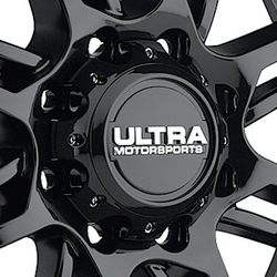 Ultra (89-9765BK ULT GLOSS BLACK BOLT-ON CLOSED CAP FOR 6X5.50/135)