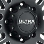 Ultra (89-9778SB ULT SATIN BLACK BOLT-ON CLOSED SHORT CAP FOR 8X6.50)