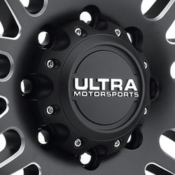 Ultra (89-9778SB ULT SATIN BLACK BOLT-ON CLOSED SHORT CAP FOR 8X6.50)