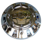 Gear Alloy (CAP-6C-C14 G/A CHROME COVERED-LUG CAP W/COGS FOR 5&6 LUG)
