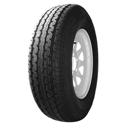 Hi Run (ST205/75R15/6 STC HI-RUN JK42 (15X5 5-4.5 Silver Mod) ST TRAILER ASSEMBLY)