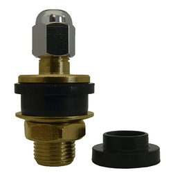 Dill (VS-936-RZ DIL CLAMP-IN LOW PROFILE BRASS VALVE FOR TRUCKS 7/16 AND 5/8 COMPATIBLE)