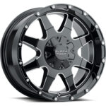 Black Rock (904B-1822384731 18X9 5X4.50 / 5X5.00 (+12) BKR 904B (HB 73.1))