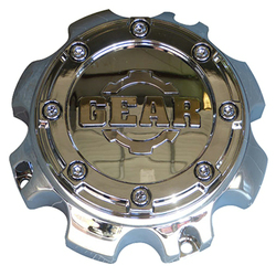 Gear Alloy (CAP-8L-C14 G/A CHROME BOLT-ON CAP W/COGS FOR 8 LUG) Gear Alloy (CAP-8L-C14 G/A CHROME BOLT-ON CAP W/COGS FOR 8 LUG) - Image 1