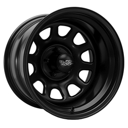 Black Rock (942B-675540 16X7 5X5.50 (+00) BKR 942B Black D-Window (HB 108.71))