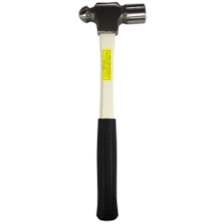 AOK (KTI71725 KTI 24 OZ. BALL PEEN HAMMER WITH FIBERGLASS HANDLE)