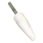 REMA (746 RMA CONICAL SHAPE STONE WHITE 1/4"SHAFT 3/4"DIA) - Image 2