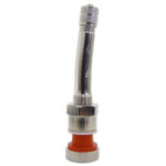 Dill (70MS-7 DIL NICKEL PLATED 7 DEGREE BEND TRUCK CLAMP-IN VALVE O RING STYLE)