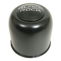 Black Rock (251212BR BKR STEEL PUSH THROUGH W/PLUG CTR CAP BLACK 5.15")