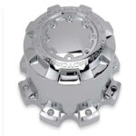 Ultra (89-9881XL ULT CHROME TALL BOLT-ON CLOSED CAP 8 LUG)
