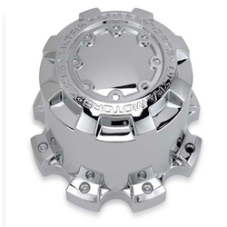 Ultra (89-9881XL ULT CHROME TALL BOLT-ON CLOSED CAP 8 LUG)