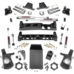 Rough Country (27220A R/C 6IN GM NTD SUSPENSION LIFT KIT (99-06 1500 PU 4WD))