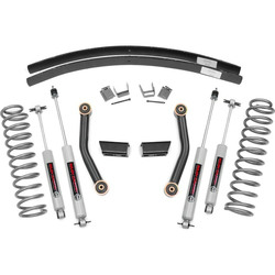 Rough Country (670XN2 R/C 3IN JEEP SERIES II SUSPENSION LIFT KIT / N3 SHOCKS (84-01 CHEROKEE XJ))