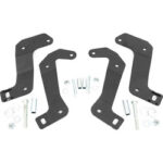 Rough Country (110602 R/C JEEP FRONT CONTROL ARM RELOCATION BRACKETS (18-20 WRANGLER JL / JT GLADIATOR))