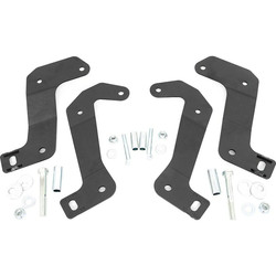 Rough Country (110602 R/C JEEP FRONT CONTROL ARM RELOCATION BRACKETS (18-20 WRANGLER JL / JT GLADIATOR)) Rough Country (110602 R/C JEEP FRONT CONTROL ARM RELOCATION BRACKETS (18-20 WRANGLER JL / JT GLADIATOR)) - Image 1
