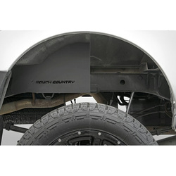 Rough Country (4300 R/C NISSAN FRONTIER STEEL REAR WHEEL WELL LINERS (05-19 / CREW CAB)) Rough Country (4300 R/C NISSAN FRONTIER STEEL REAR WHEEL WELL LINERS (05-19 / CREW CAB)) - Image 1