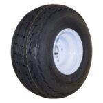 Hi Run (18.5X8.50-8/6 STC Hi-Run SU03 (8X7 5-4.5 WHITE SOLID White Solid) ST TRAILER)