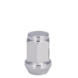Vista (BOX OF 100 14X1.50 BULGE ACORN LUG NUT 3/4" HEX 1.38" CHROME)