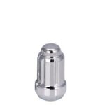 Vista (BOX OF 100 12X1.25 BULGE ACORN CAR SPLINE LUG NUT 1.38" CHROME)
