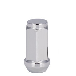 Vista (BOX OF 50 14X2.00 BULGE ACORN LUG NUT 3/4" HEX 1.90" CHROME)