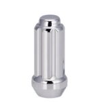 Vista (BOX OF 80 14X2.00 BULGE ACORN TRUCK SPLINE LUG NUT 1.9" CHROME)