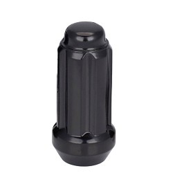 Vista (BOX OF 80 9/16" BULGE ACORN TRUCK SPLINE LUG NUT 1.9" BLACK)