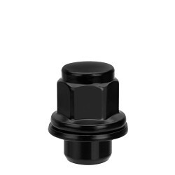 Vista (BOX OF 50 12X1.50 OE STYLE MAG LUG NUT 13/16" HEX 1.5" BLACK FITS TOYOTA)