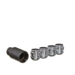 Vista (BOX OF 10 12X1.50 OE STYLE BALL SEAT 0.83" LOCK SET CHROME FITS HONDA)