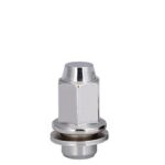 Vista (BOX OF 100 12X1.50 OE STYLE MAG LUG NUT 19MM HEX 1.7" CHROME FITS JAGUAR)