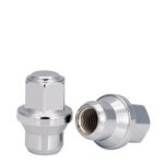 Vista (BOX OF 50 14X1.50 OE STYLE LUG NUT 21MM HEX 1.71" 0.45" SHANK CHROME FITS DODGE)