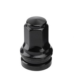 Vista (BOX OF 50 14X1.50 OE STYLE LUG NUT 21MM HEX 1.97" BLACK FITS FORD)