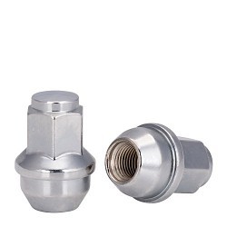 Vista (BOX OF 50 14X1.50 OE STYLE LUG NUT 21MM HEX 1.84" CHROME FITS FORD) Vista (BOX OF 50 14X1.50 OE STYLE LUG NUT 21MM HEX 1.84" CHROME FITS FORD) - Image 1