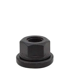 Vista (BOX OF 50 5/8 FLAT SEAT TRUCK/TRAILER LUG NUT 28MM HEX BLACK)
