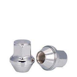 Vista (BOX OF 50 12X1.50 OE STYLE LUG NUT 3/4" HEX 1.26" CHROME FITS FORD FUSION)