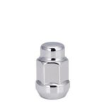 Vista (BOX OF 100 12X1.50 BULGE ACORN LUG NUTS 3/4" HEX 1.38 2PCS CHROME)