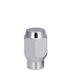 Vista (BOX OF 100 7/16" ACORN ET LUG NUT 3/4" HEX 1.50" 0.25" SHANK CHROME)
