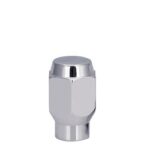 Vista (BOX OF 100 12X1.50 ACORN ET LUG NUT 3/4" HEX 1.50" 0.25" SHANK CHROME)