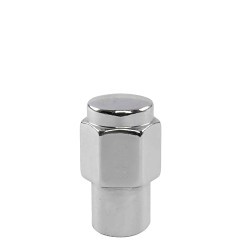 Vista (BOX OF 100 7/16" MAG LUG NUT 13/16" HEX 1.65" 0.75" SHANK CHROME)