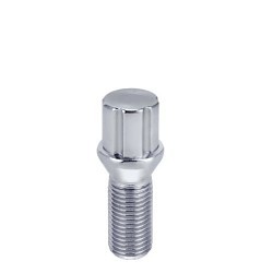 Vista (BOX OF 70 12X1.50 CONICAL SPLINE LUG BOLT 27MM CHROME)