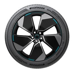 Hankook (245/45R19XL 102W HAN ION EVO AS IH01 BW) Hankook (245/45R19XL 102W HAN ION EVO AS IH01 BW) - Image 1