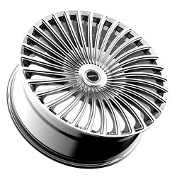 Motiv (438C-2296825 22x9 6X135 / 6X5.50 (+25) MTV 438C (HB 106.2)) Motiv (438C-2296825 22x9 6X135 / 6X5.50 (+25) MTV 438C (HB 106.2)) - Image 1