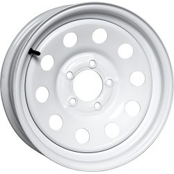 Pacer Trailer (55W-5550 15X5 5X5.00 (+00) PAC 55W White Modular Trailer (HB 81.03))